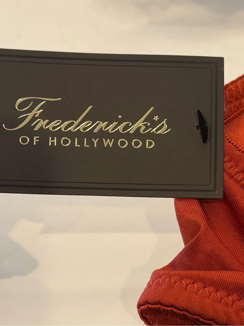 Fredericks of Hollywood Underwire Bra 34C Rust Diana Push Up Plunge Multiway NEW